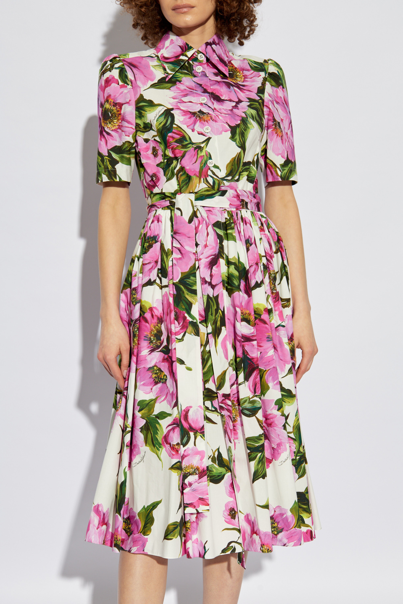 Multicolour Dress with floral pattern Dolce & Gabbana Multicolour Dress with floral pattern Dolce & Gabbana